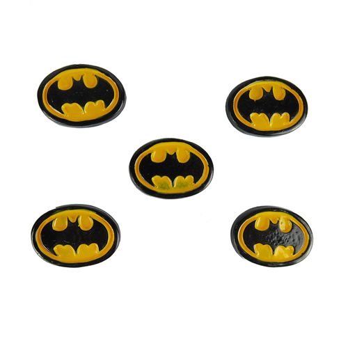 Aplique Simbolo do Batman (5 pçs) Daiane Shopping das Festas -  daianeshoppingdasfestas